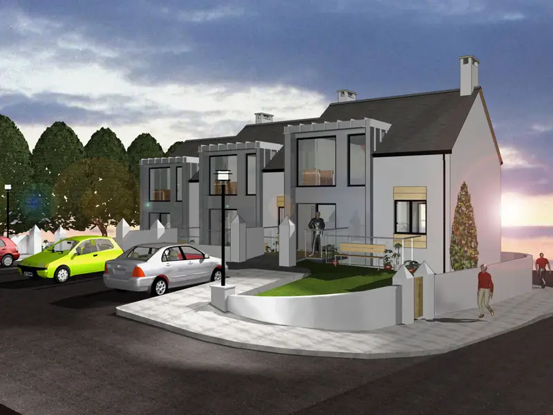 Terrace Houses, Brokmount Road, Omagh